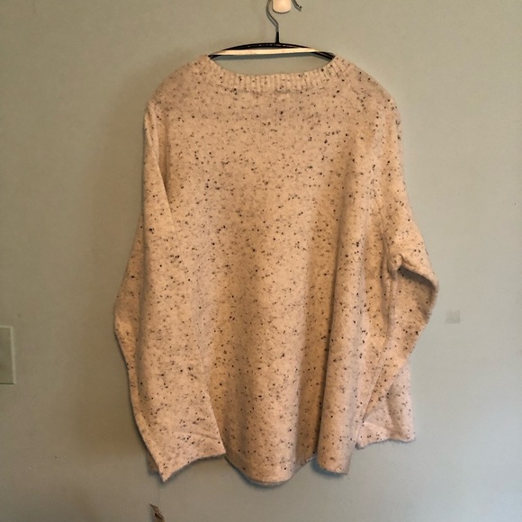 Karen Scott Women's Plus Size Sequin Reindeer Sweater Gray Multi Size 2X, NWT - Picture 4 of 6